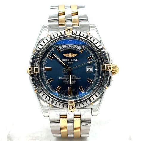 breitling headwind blue dial b45355